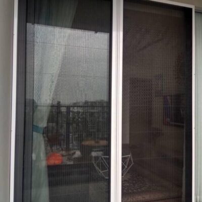 Cửa lưới chống muỗi dạng xếp Hòa Phát DX 05