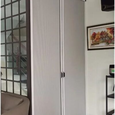 Rèm tổ ong lùa ngang 2 cánh phòng ngủ, phòng khách