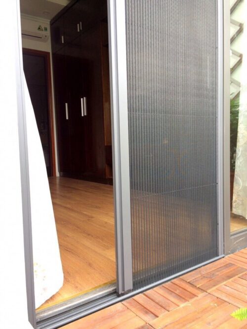 Cửa xếp cho ban công chung cư HP-CC01