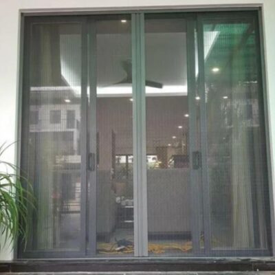 Cửa lưới chống muỗi dạng xếp DX 02