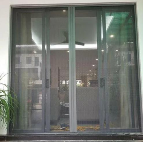 Cửa lưới chống muỗi dạng xếp DX 02